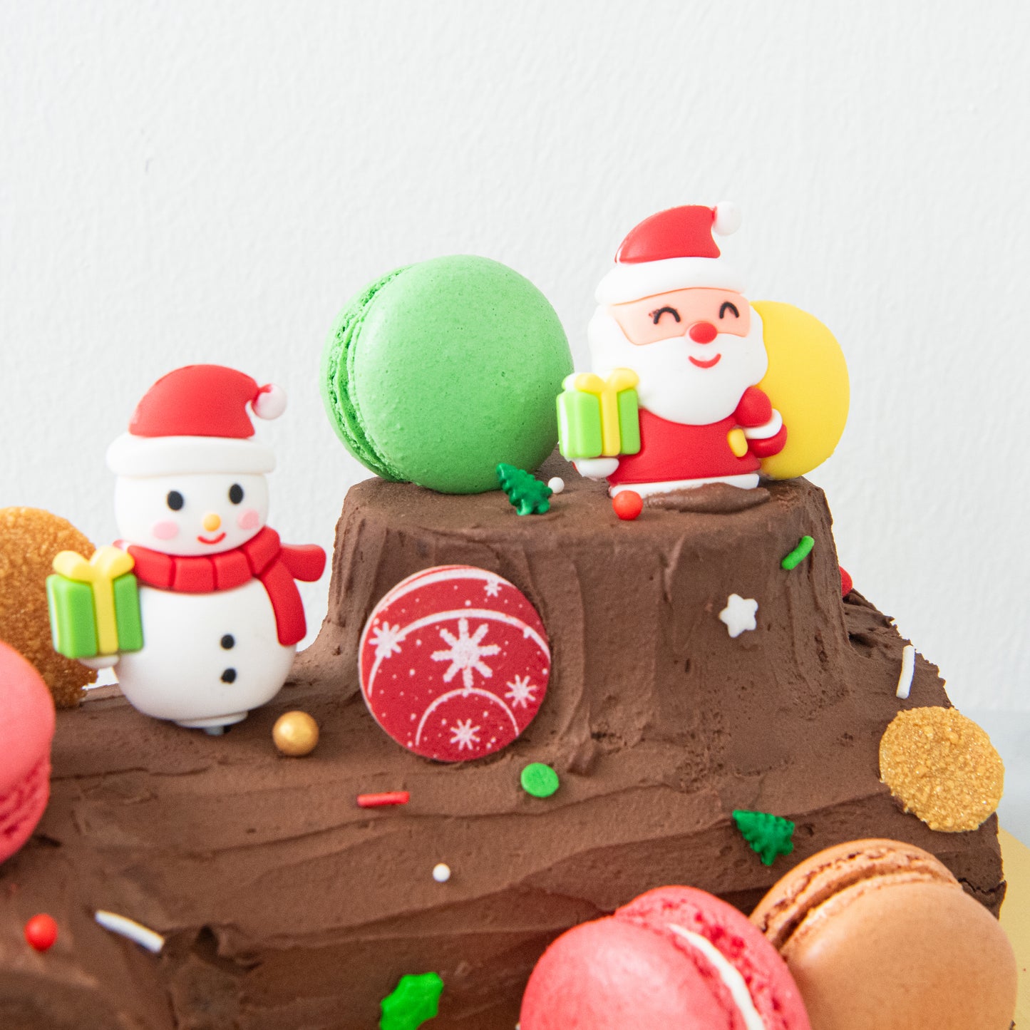 Ho ho ho! Merry Christmas | Santa's Woody Delight Log Cake 1kg | $68.80 Nett