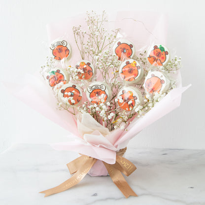 Capybara Cakepop Bouquet | $128 Nett