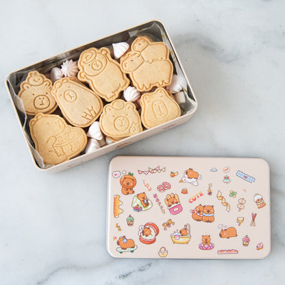 Capybara Cookie Kit In Gift Tin Box | $25.80 Nett