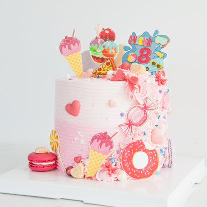 Customized Cake - Candy Wonderland