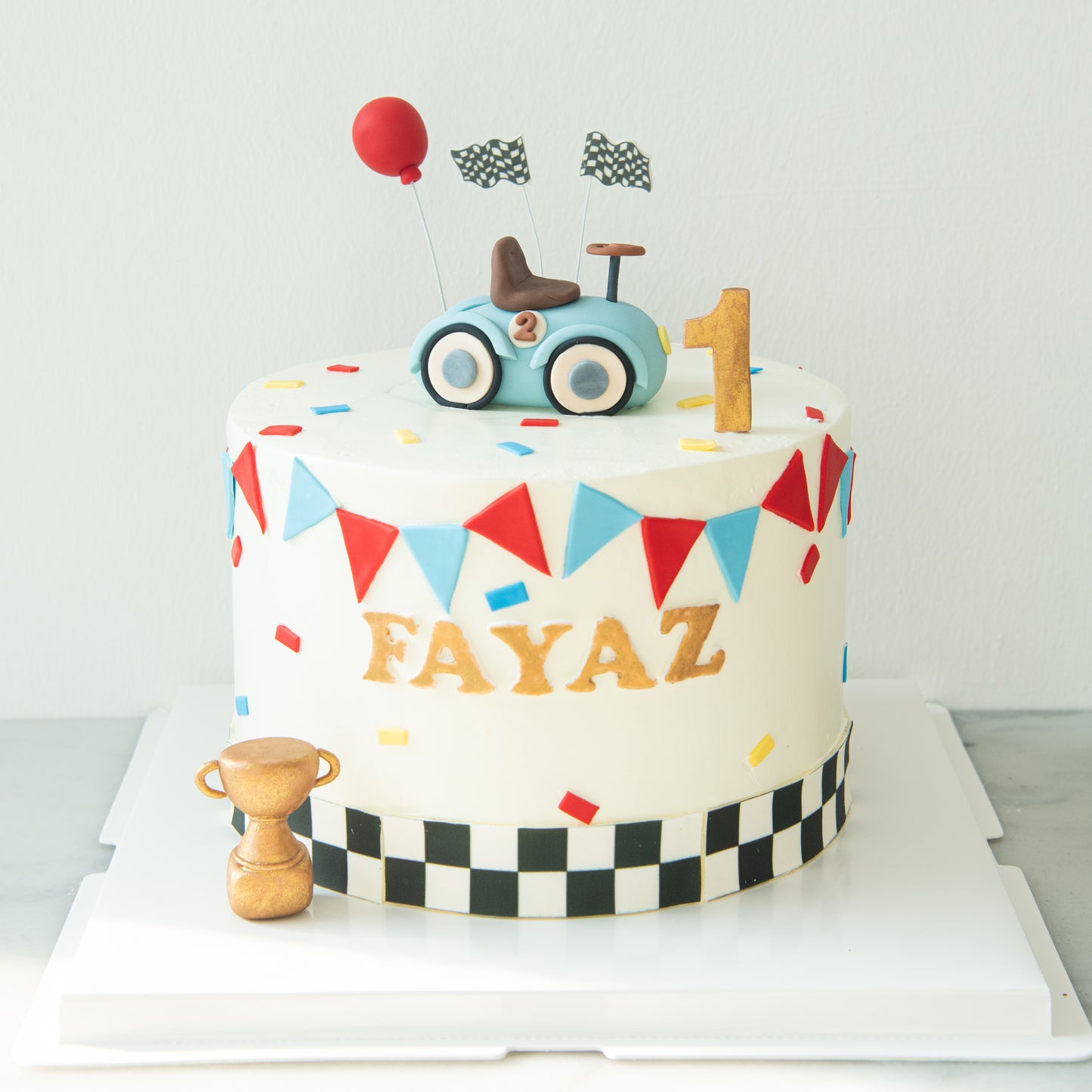 Customized Cake - Toy Racing Car