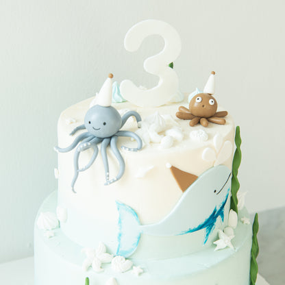 Customized Cake - Ocean Creatures