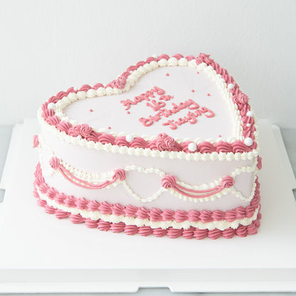 Customized Cake - Heart Shape