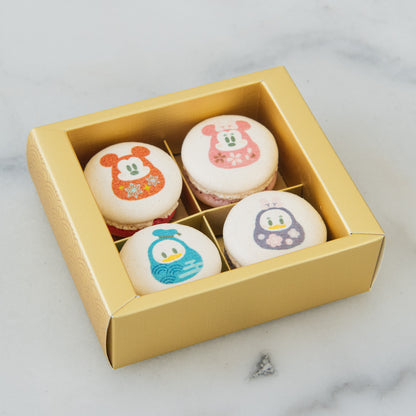 Happy New Year! | Disney New Year 4in1 Daruma Macaron Set | $13.90 Nett