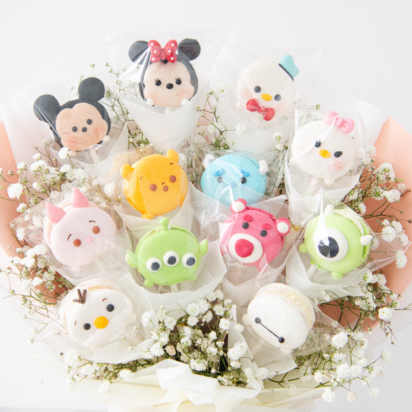 Disney Tsum Tsum Macaron Bouquet Set | $138 Nett