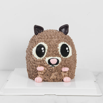 Customized Cake - Hamster Hug