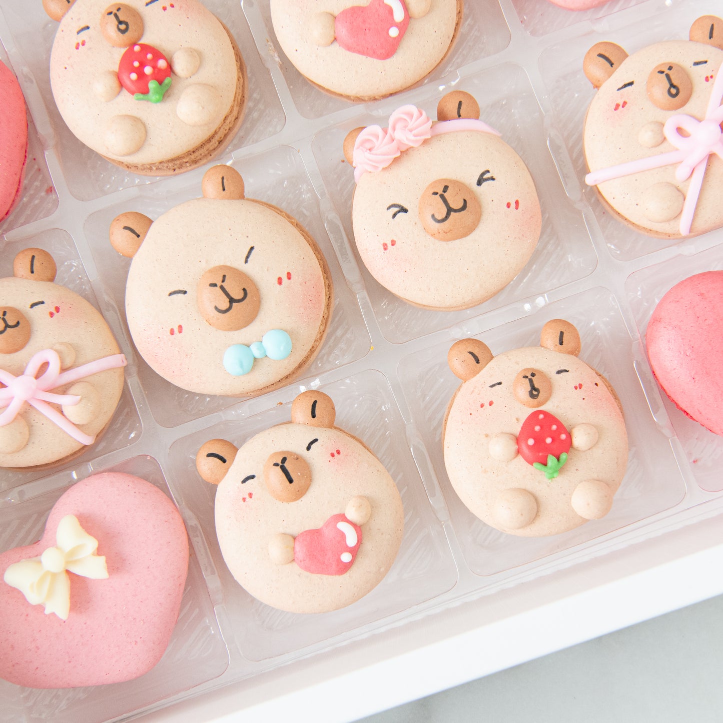 Happy Valentine's Day! | 12pc Lovely Capybara Macaron | $61.80 Nett