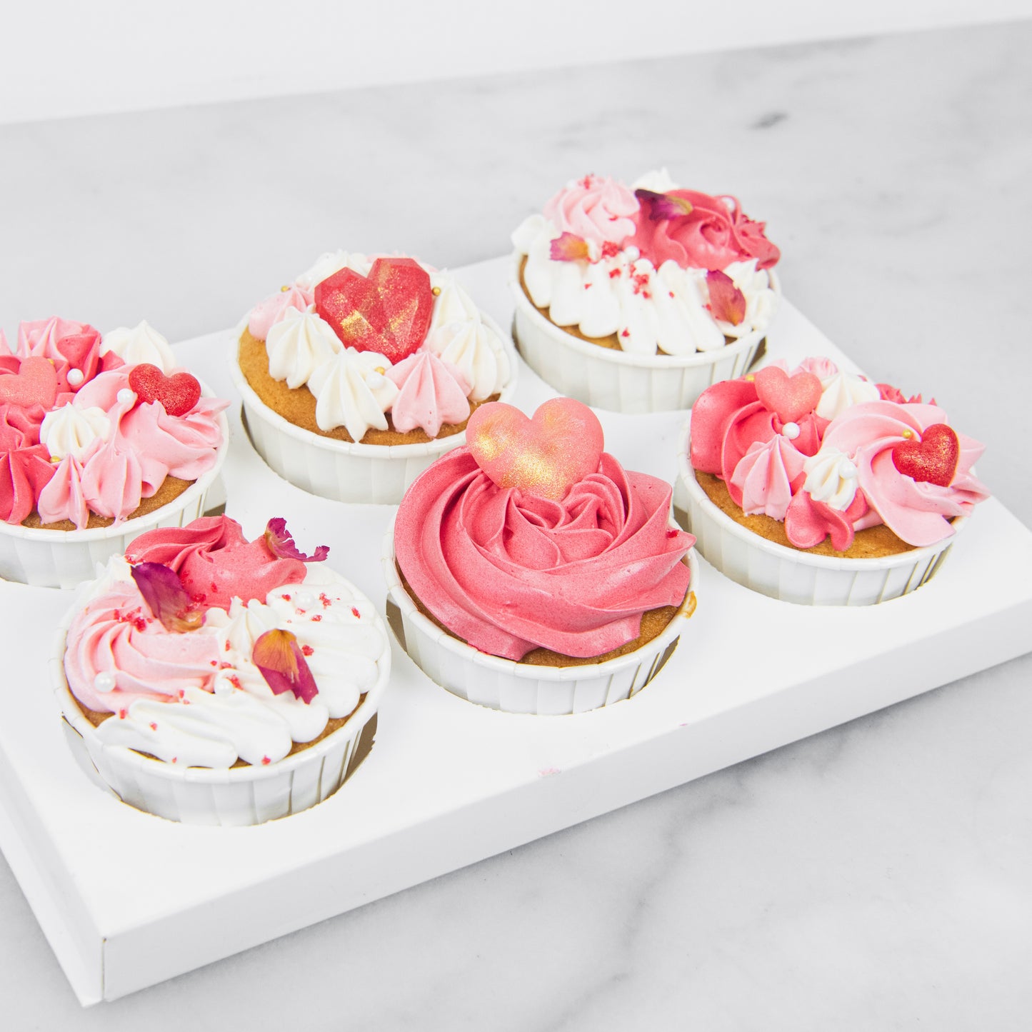 Happy Valentine's Day! | Six sweet kisses 6in1 Cupcake | $38.80 Nett