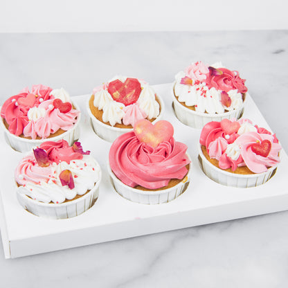 Happy Valentine's Day! | Six sweet kisses 6in1 Cupcake | $38.80 Nett