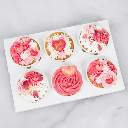 Happy Valentine's Day! | Six sweet kisses 6in1 Cupcake | $38.80 Nett