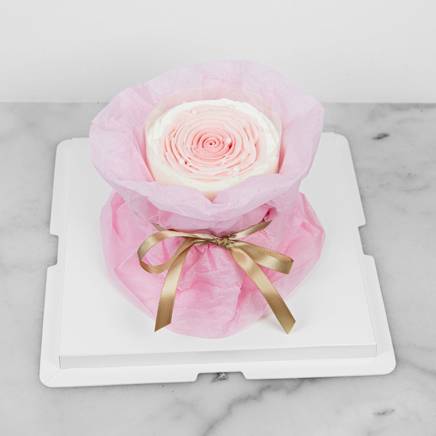 Happy Valentine's Day! | Eternal Rose Bouquet 3'' Mini Cake | $38.80 Nett