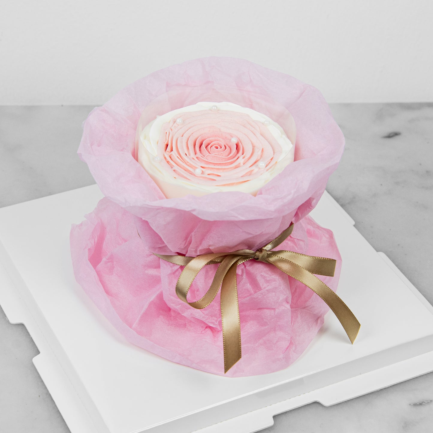 Happy Valentine's Day! | Eternal Rose Bouquet 3'' Mini Cake | $38.80 Nett