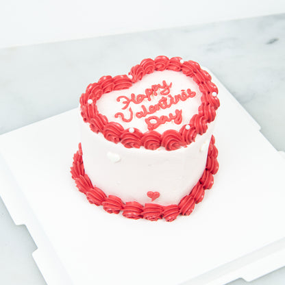 Happy Valentine's Day! | Love at first Slice Valentines Heart Shape Mini cake | $45.80 Nett