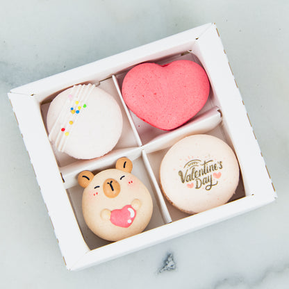 Happy Valentine's Day! | Bundle Gift : Capy-Love 6pcs Cupcakes In Gift Box +Capy's Valentine 4in1 Macaron | $45.80 Nett