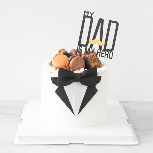 Happy Father's Day 2024! | Mighty Dad Chocolate Cake In Gift Box | $68.80 Nett