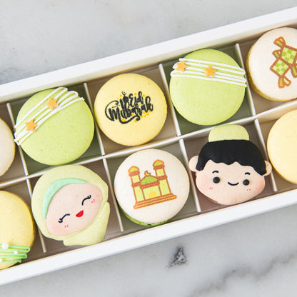 Happy Eid Mubarak! | Raya Delight 10in1 Macaron In Gift Box | $39.90 Nett