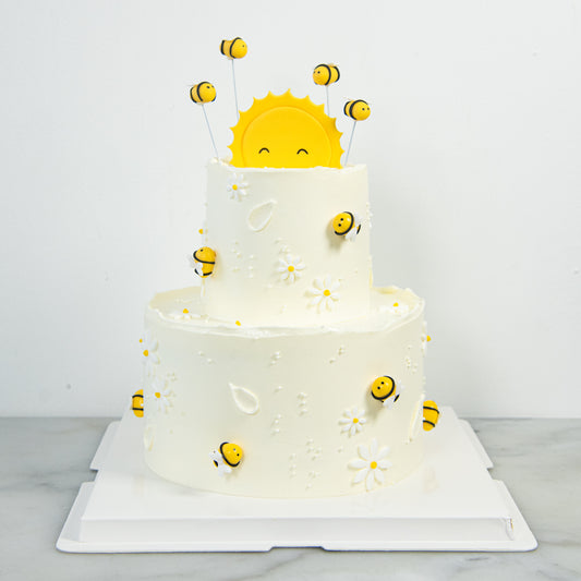 Customized Cake - Bumble Bee Delight Cake