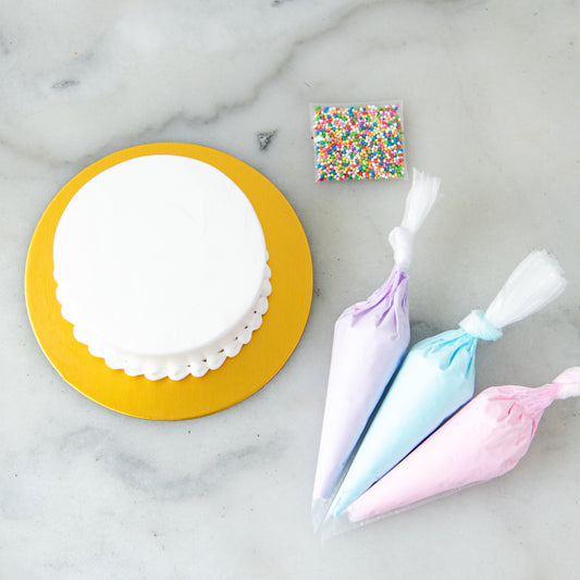 DIY CAKE KIT! | Playful Pastels DIY Bento Cake In Gift Box