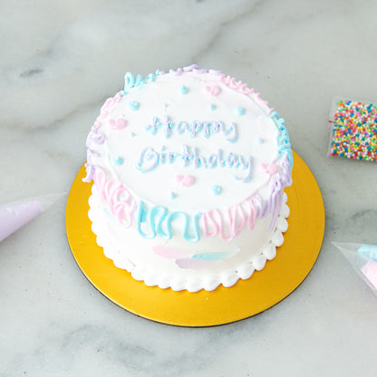 1111Sales! $22.22 Only | DIY CAKE KIT! | Playful Pastels DIY Bento Cake In Gift Box