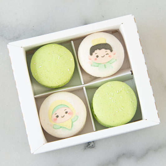 Happy Eid Mubarak! | Eid Delight 4in1 Macaron In Gift Box | $12.80 Nett