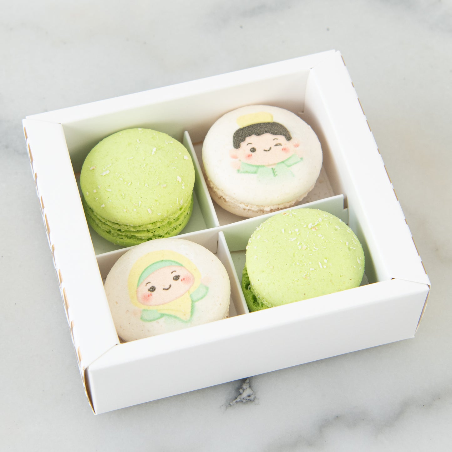 Happy Eid Mubarak! | Eid Delight 4in1 Macaron In Gift Box | $12.80 Nett