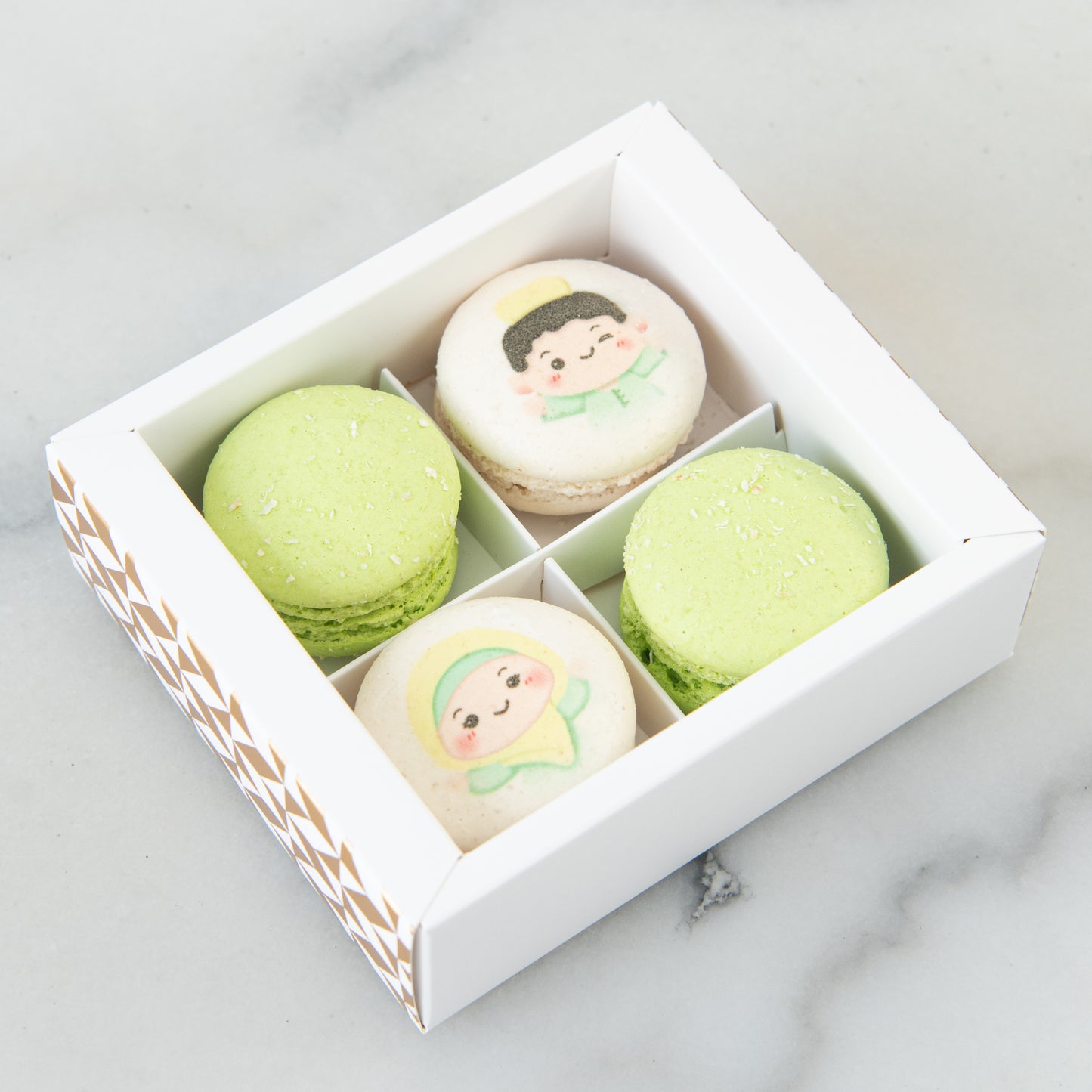 Happy Eid Mubarak! | Eid Delight 4in1 Macaron In Gift Box | $12.80 Nett