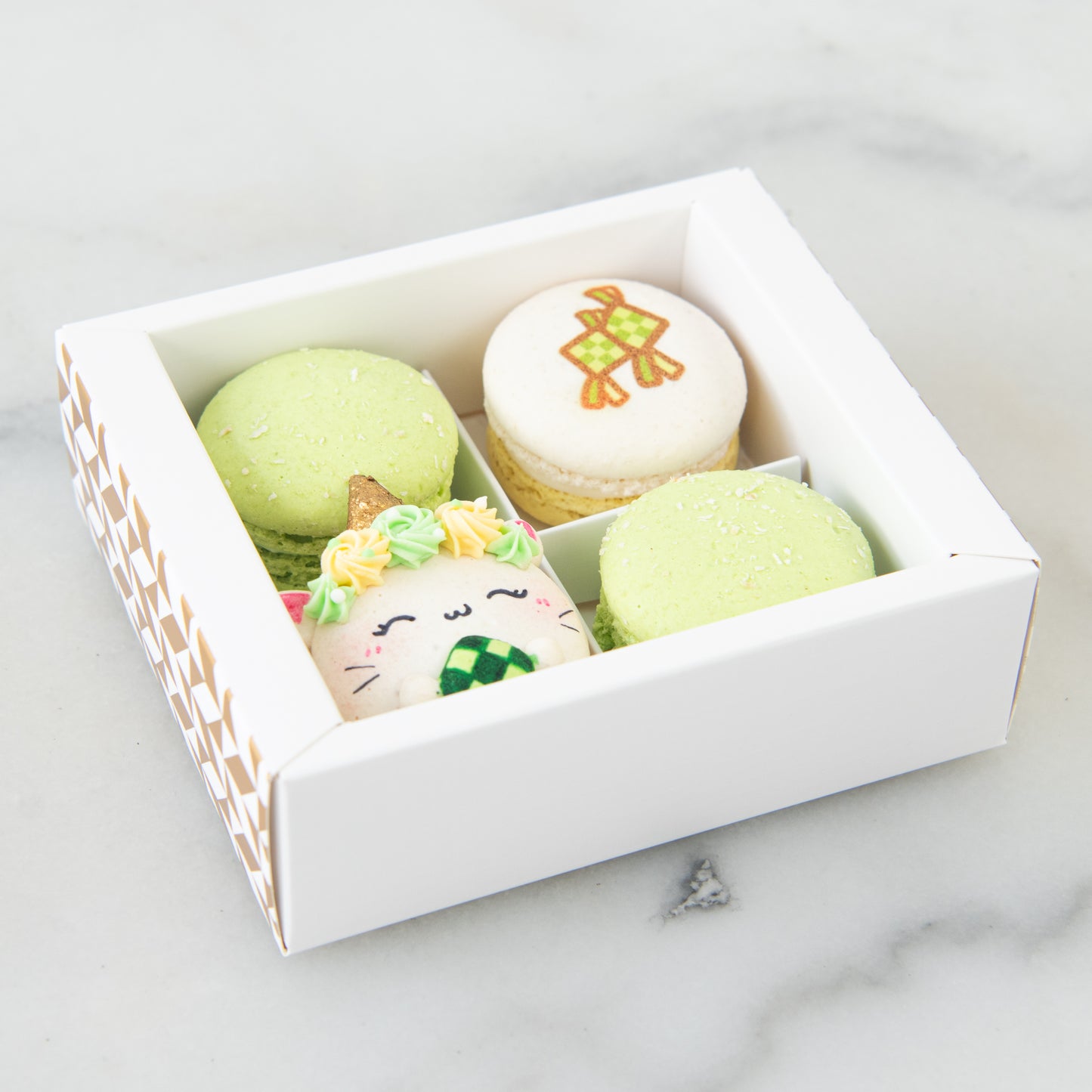 Happy Eid Mubarak! | Raya Caticorn 4in1 Macaron In Gift Box | $13.90 Nett Only