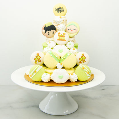 Happy Eid Mubarak! | Moon & Stars Macaron Tower | $158 Nett