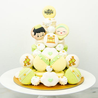 Happy Eid Mubarak! | Moon & Stars Macaron Tower | $158 Nett