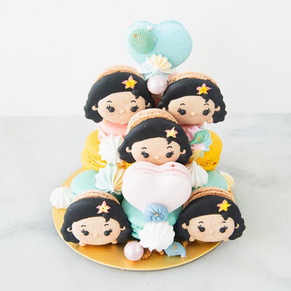 Disney Tsum Tsum Princess Moana Mini Macaron Tower | $88 Nett