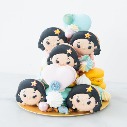 Disney Tsum Tsum Princess Moana Mini Macaron Tower | $88 Nett
