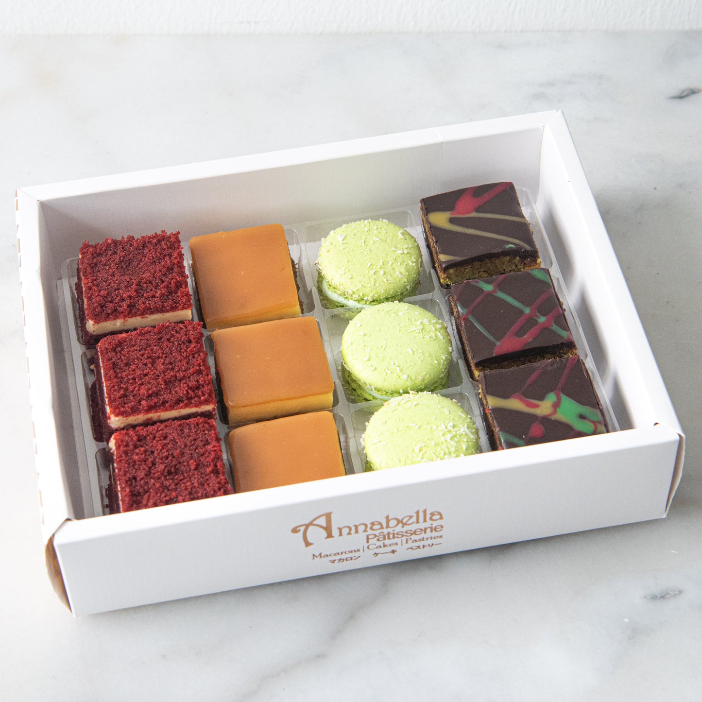 The Malayan Council Raya Collaboration | Special Raya Dessert Box: 4 Flavors 12 in One | $39.90 Nett Only