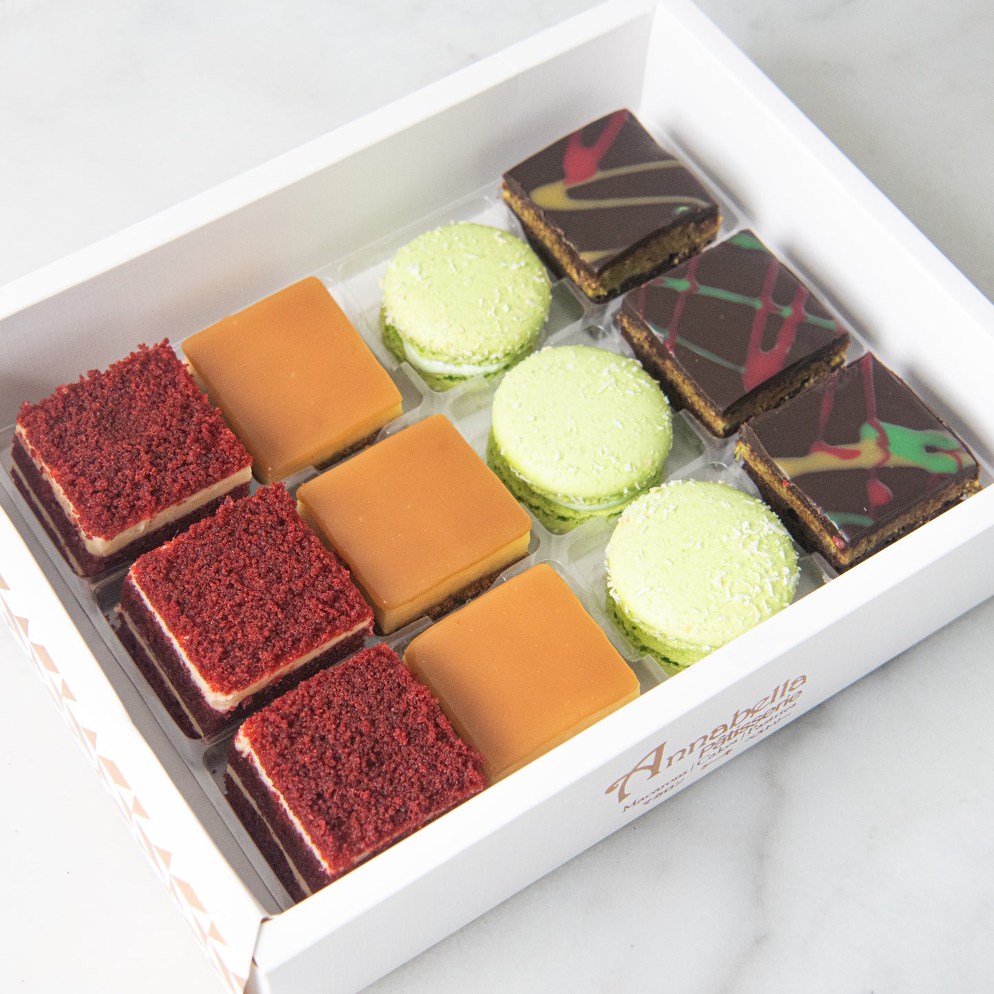 The Malayan Council Raya Collaboration | Special Raya Dessert Box: 4 Flavors 12 in One | $39.90 Nett Only