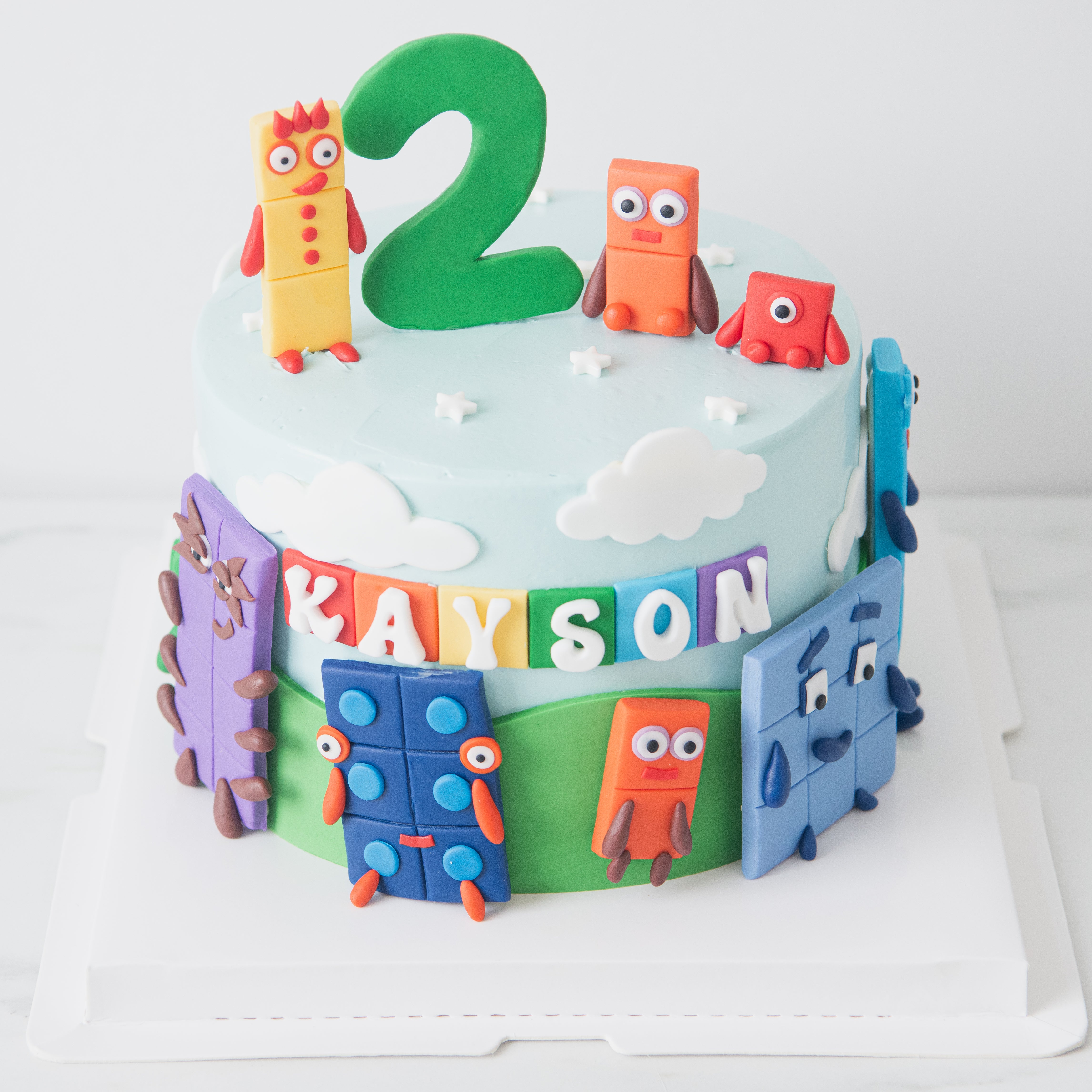 How to make a Numberblocks cake // A step by step guide - Toby Goes Bananas
