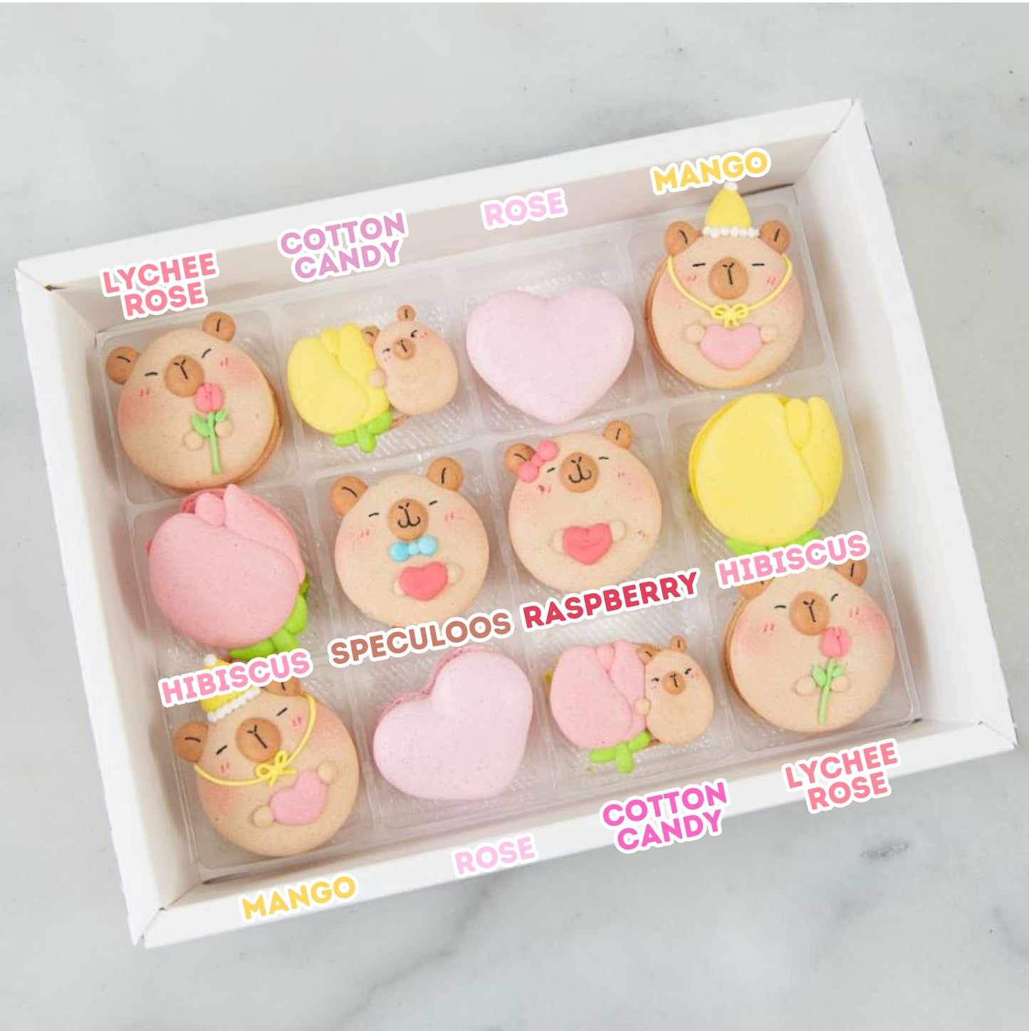Happy Mom's Day | Cappy Mother's Day 12in1 Macaron | $65.80 Nett