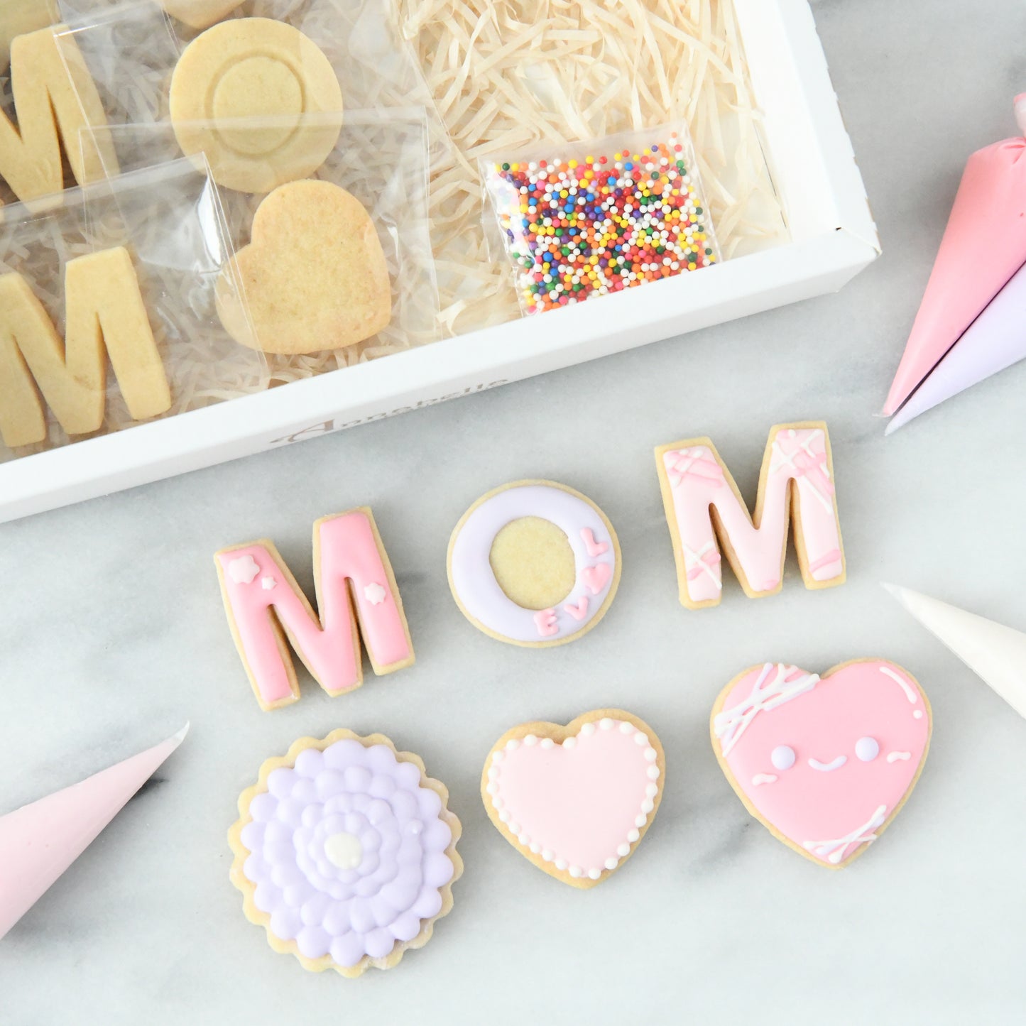Happy Mom's Day | DIY Cookie Decorating Set | $19.90 nett only