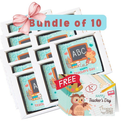 Happy Teacher's Day | Bundle of 10 x Capy’s Classroom Petite Brownie | $98 Nett