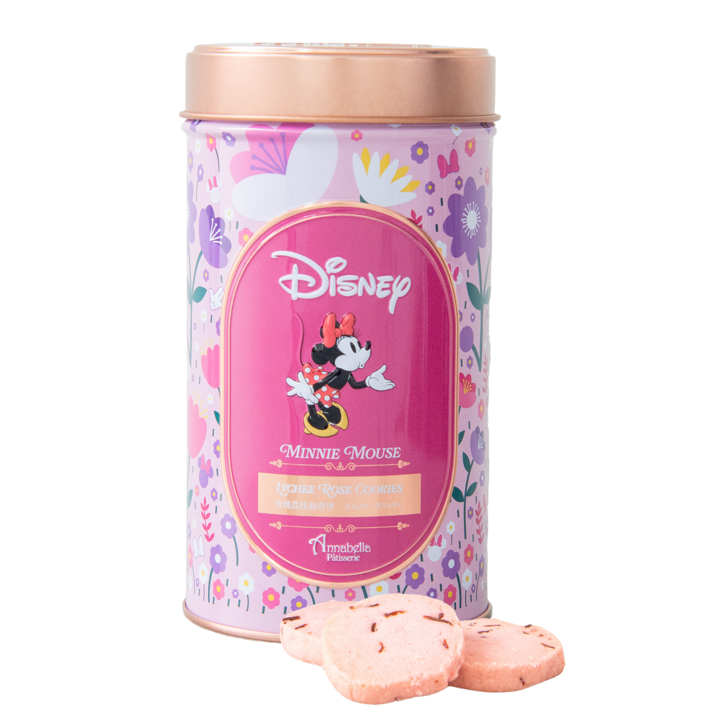 Disney Minnie Mouse Cookie Tin - Lychee Rose Cookie | Hari Raya Special | Limited 100 | S$18 (u.p $38.80)