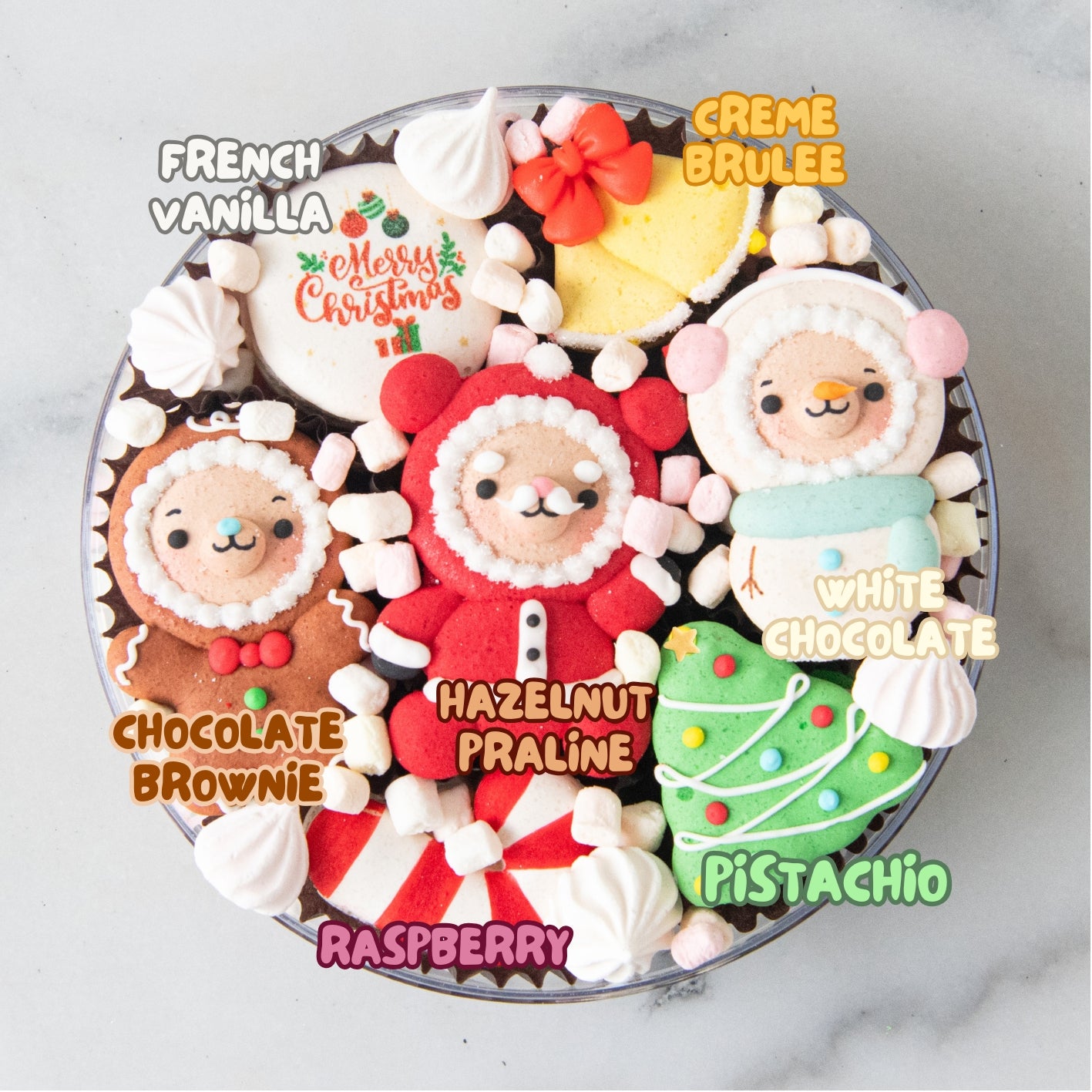 Ho Ho Ho! Merry Christmas | Santa Bears & Friends 7pc Treasure Set | $45.80 Nett