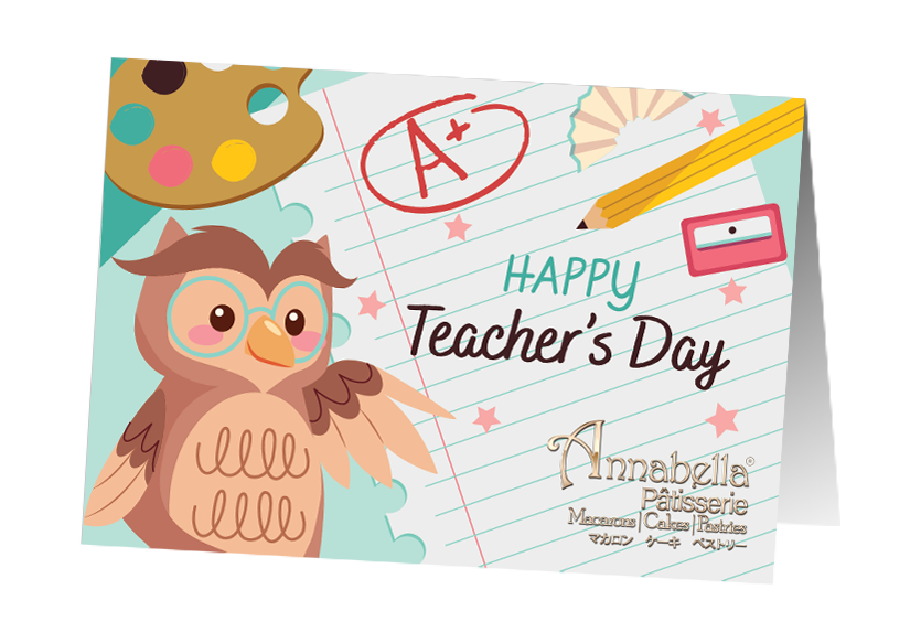 Happy Teacher's Day Gift Card (Add-On)