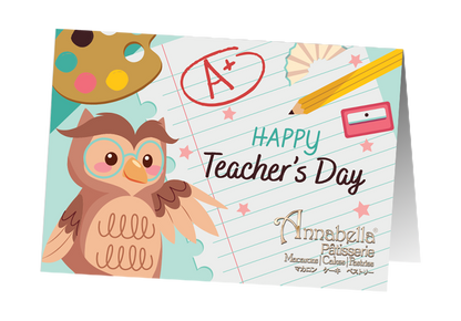 Happy Teacher's Day Gift Card (Add-On)