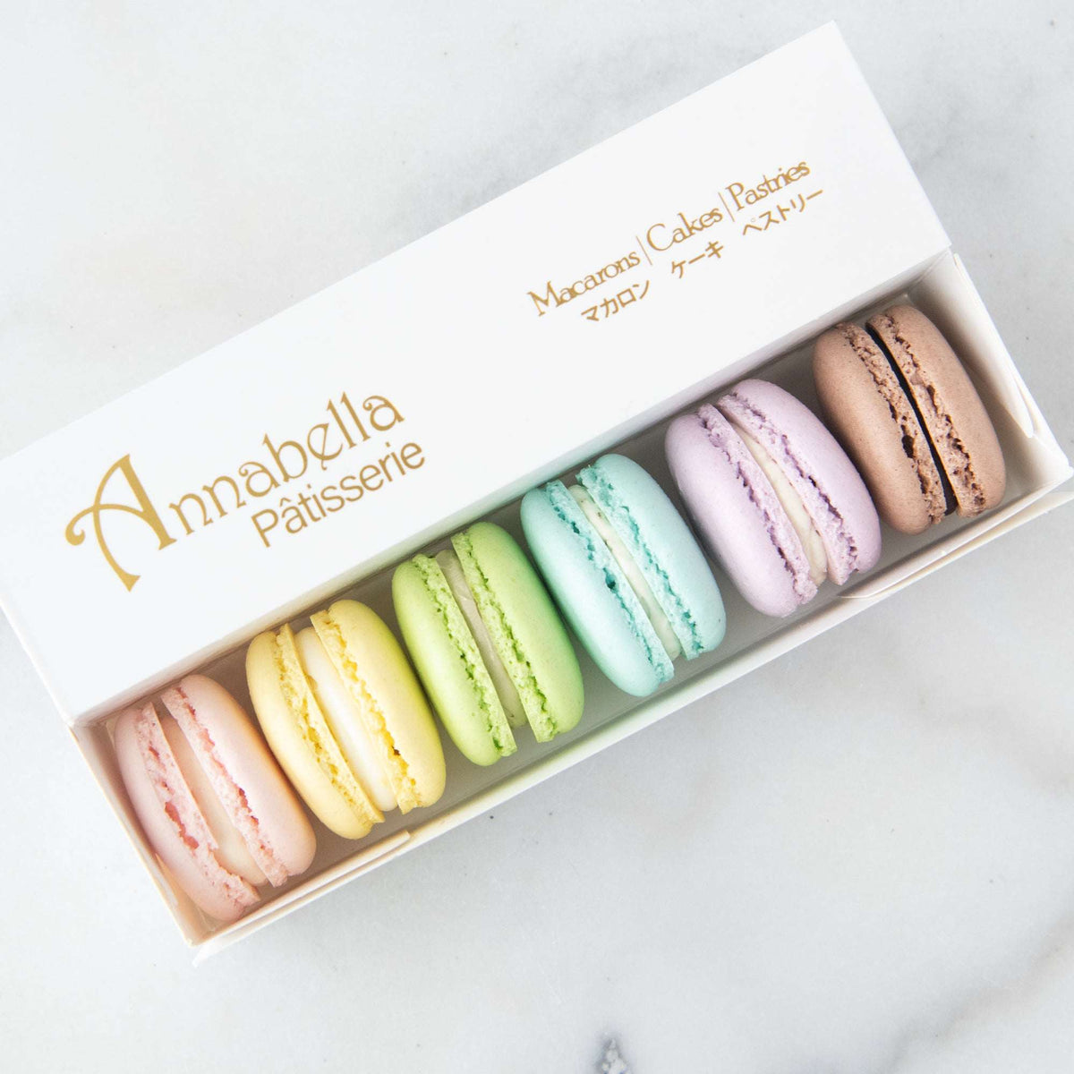 6PCS Macarons in Gift Box (Assorted) (U.P $23.90)