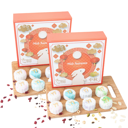 Happy Mid Autumn | Special bundle of 2 x Limited Edition Snowskin Truffle Mooncake 8 pcs set | $88