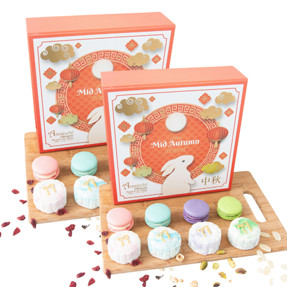 Happy Mid Autumn | Special bundle of 2 x Limited Edition Snowskin Truffle Mooncake 4+4 pcs set | $68
