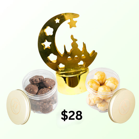 Happy Eid Mubarak 2024! | Special Bundle Cookies + Mini Festive Light Set | $28 Nett only | (Limited 100)