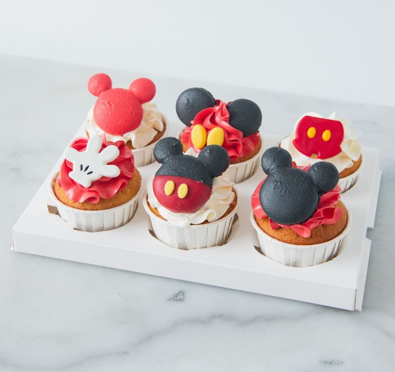 Disney Mickey 6pcs Cupcake Set