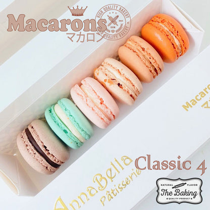 Sales! 6PCS Macarons in Gift Box (Classic 4) |  Special Price S$10.90