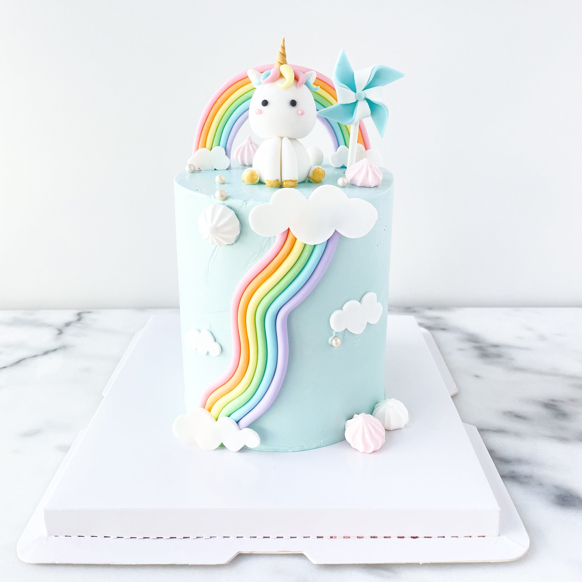 Behold, The Most Glorious Cake In The World: A Unicorn Farting A Rainbow