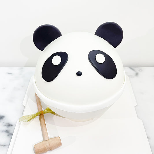 Knock Knock Surprise Cake - Panda Pinata
