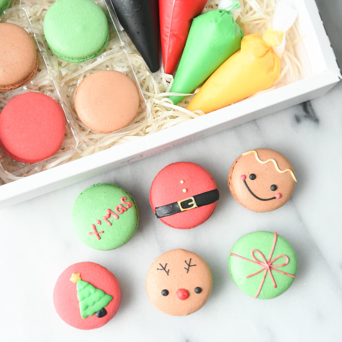Ho ho ho! Merry Christmas  | DIY Macarons Set | $19.90 nett only